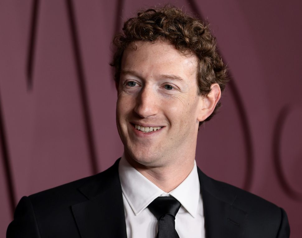 Mark Zuckerberg in a tuxedo.